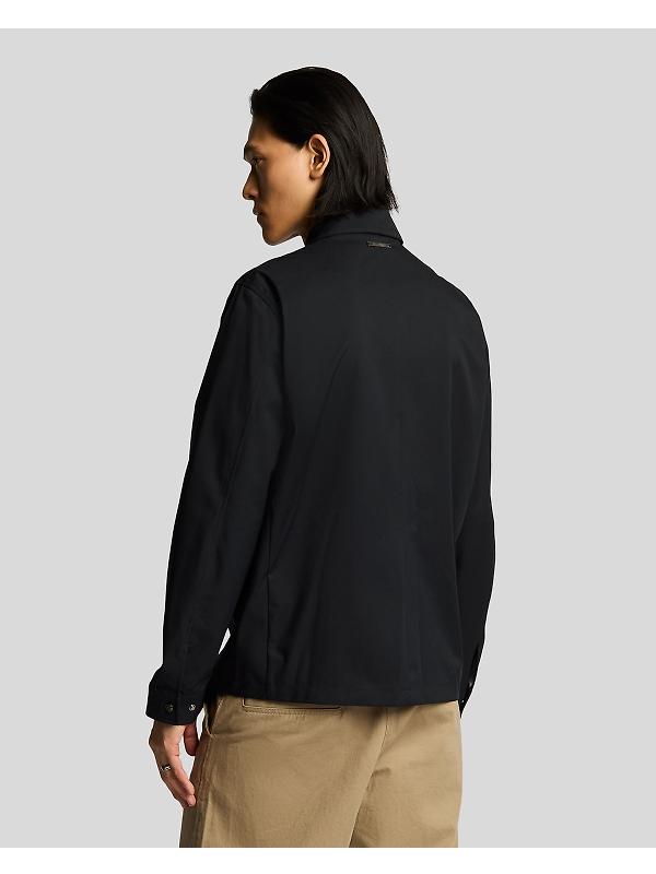 Lyle & Scott Men's Technical Twill Overshirt - Lacquer Image 4