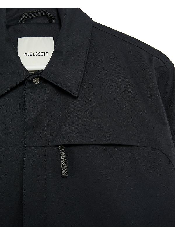 Lyle & Scott Men's Technical Twill Overshirt - Lacquer Image 6