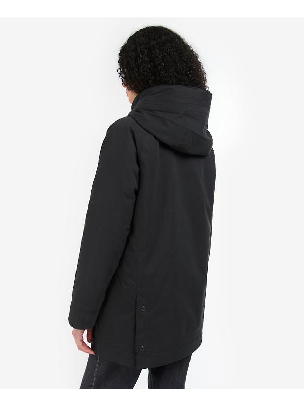 Barbour Women's Winter Beadnell Jacket - Black/Ancient Tartan Image 5