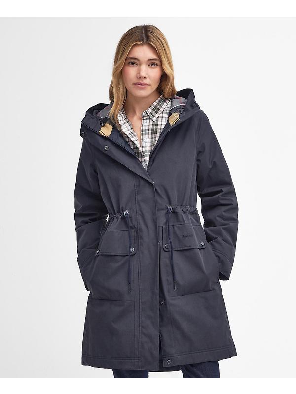 Barbour Women's Bowlees Jacket - Dark Navy Image 3
