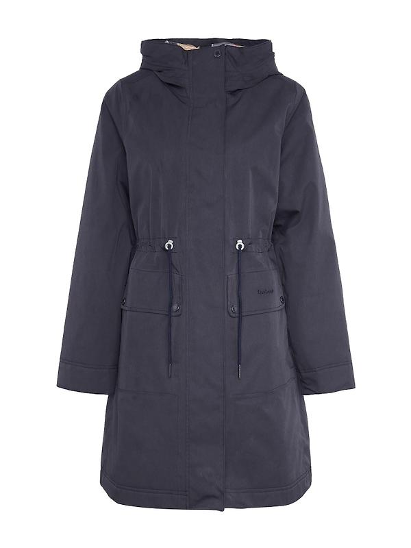 Barbour Women's Bowlees Jacket - Dark Navy Image 9