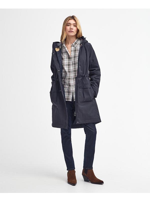 Barbour Women's Bowlees Jacket - Dark Navy Image 2