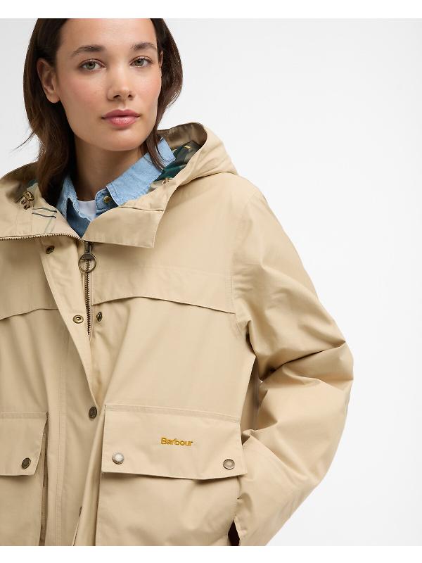 Barbour Women's Baythorpe Waterproof Jacket - Safari/Ancient Image 5
