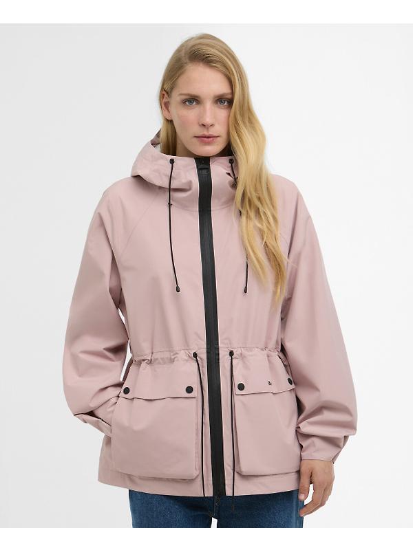 Barbour Women's Dovecragg Waterproof Jacket - Gardenia / Fondant Image 8