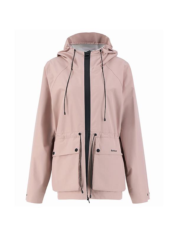 Barbour Women's Dovecragg Waterproof Jacket - Gardenia / Fondant Image 1