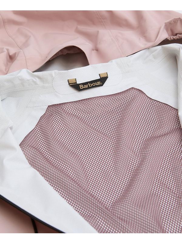 Barbour Women's Dovecragg Waterproof Jacket - Gardenia / Fondant Image 7