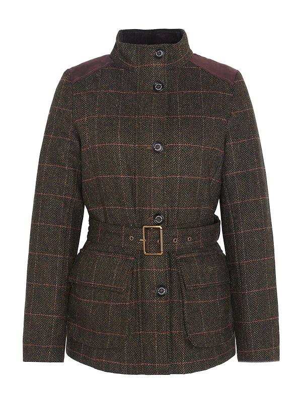 Barbour Women's Hollie Wool Jacket - Spiced Pumpkin Product Image