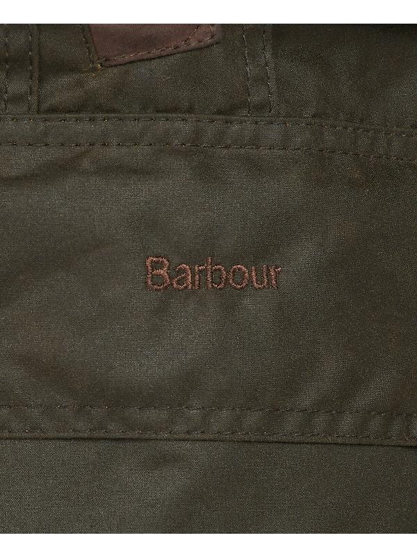 Barbour Women's Bower Wax Jacket - Olive/Classic Image 11