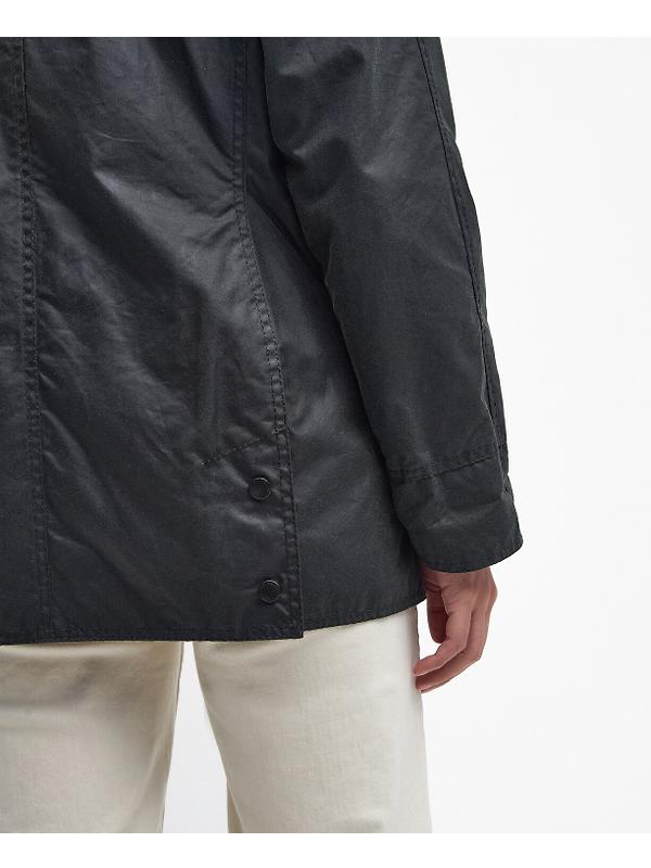 Barbour Women's Beadnell Waxed Jacket - Sage Image 10