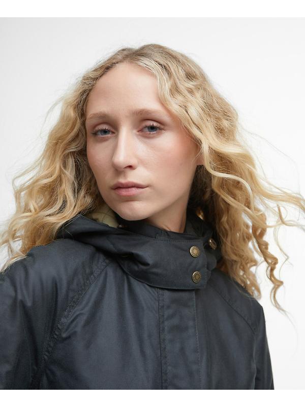 Barbour Women's Cannich Waxed Jacket - Sage/Ancient Image 5