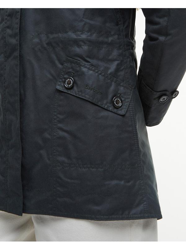 Barbour Women's Cannich Waxed Jacket - Sage/Ancient Image 7