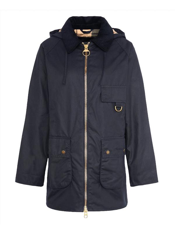 Barbour Women's Highclere Wax Jacket - Navy Image 1