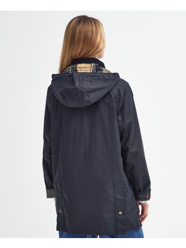 Barbour Women's Highclere Wax Jacket - Navy Image 4
