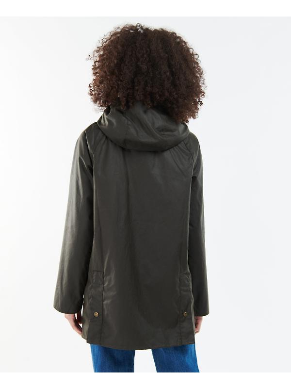 Barbour Women's Highclere Wax Jacket - Olive Image 4