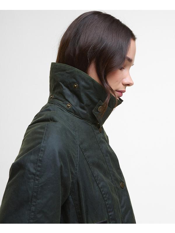 Barbour Women's Ivy Wax Jacket - Fern Image 6