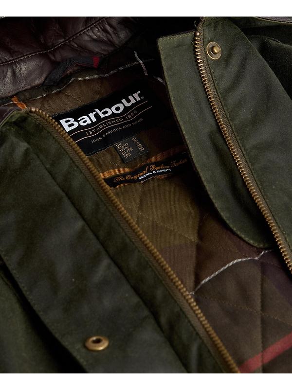Barbour Women's Ivy Wax Jacket - Fern Image 11