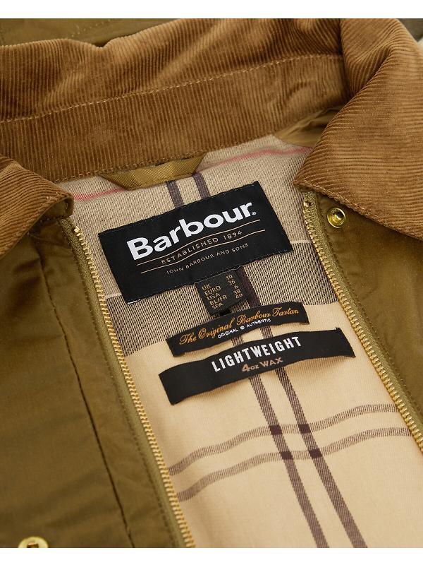 Barbour Women's Liza Wax Jacket - Sand/Dress Image 6