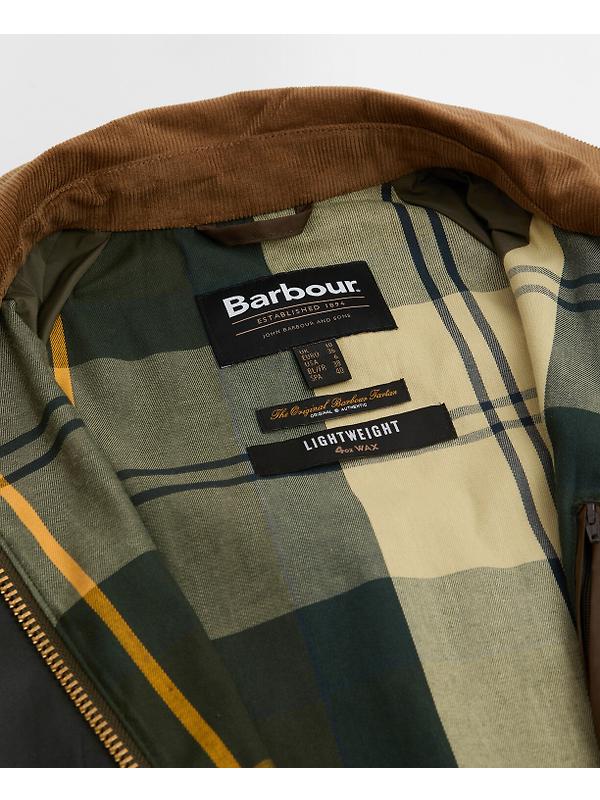 Barbour Women's Marron Wax Jacket - Fern/Ancient Image 8