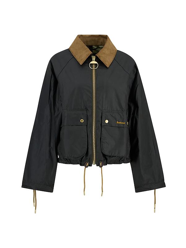 Barbour Women's Marron Wax Jacket - Fern/Ancient Image 1