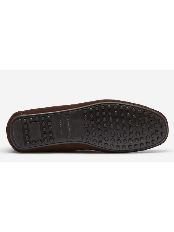Oliver Sweeney Men's Landa Moccasin Slipper - Chocolate Image 3