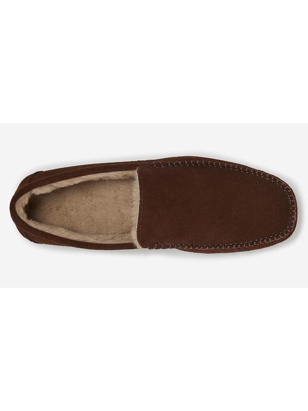 Oliver Sweeney Men's Landa Moccasin Slipper - Chocolate Image 4