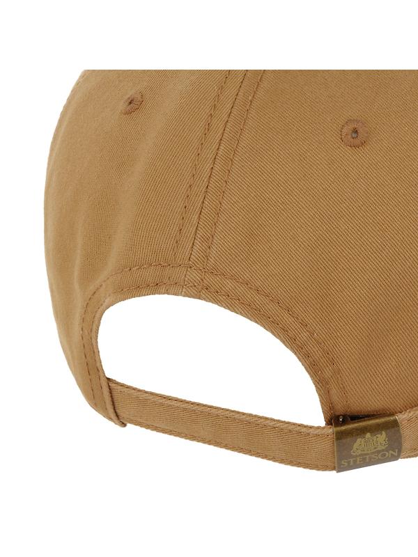 Stetson Lenloy Cotton Baseball Cap - Beige Image 3