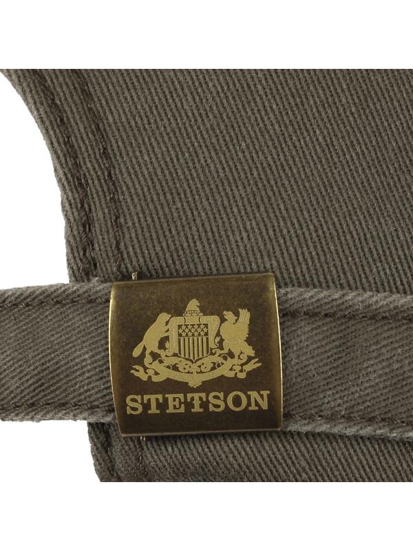 Stetson Lenloy Cotton Baseball Cap - Olive Image 6