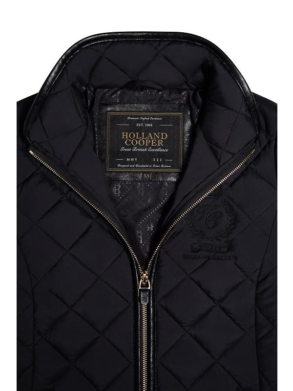 Holland Cooper Women's Lightweight Country Jacket - Black Image 8
