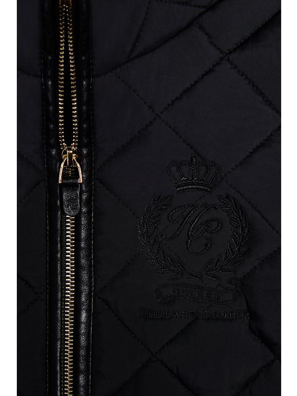 Holland Cooper Women's Lightweight Country Jacket - Black Image 10