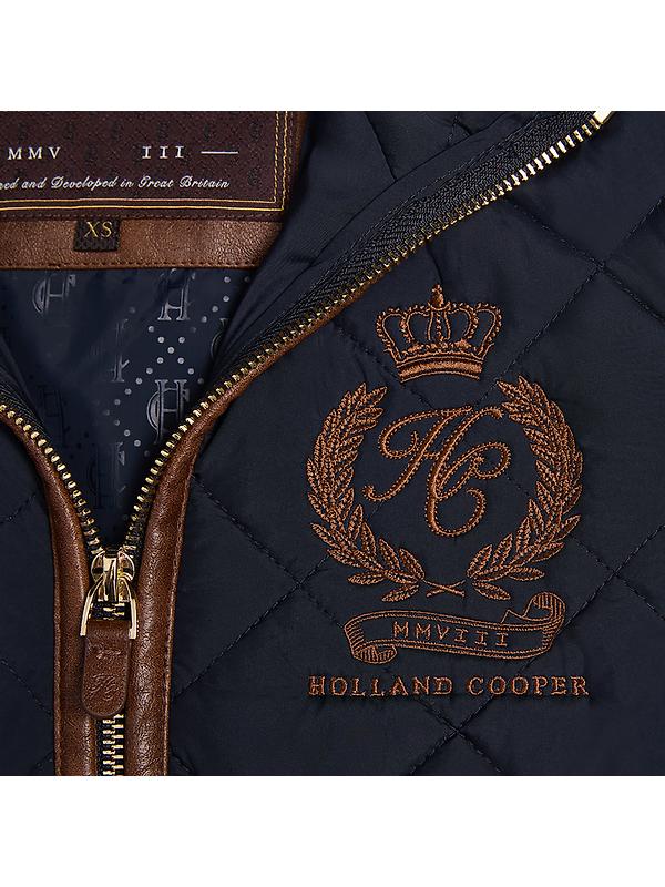 Holland Cooper Women's Lightweight Country Jacket - Ink Navy Image 7