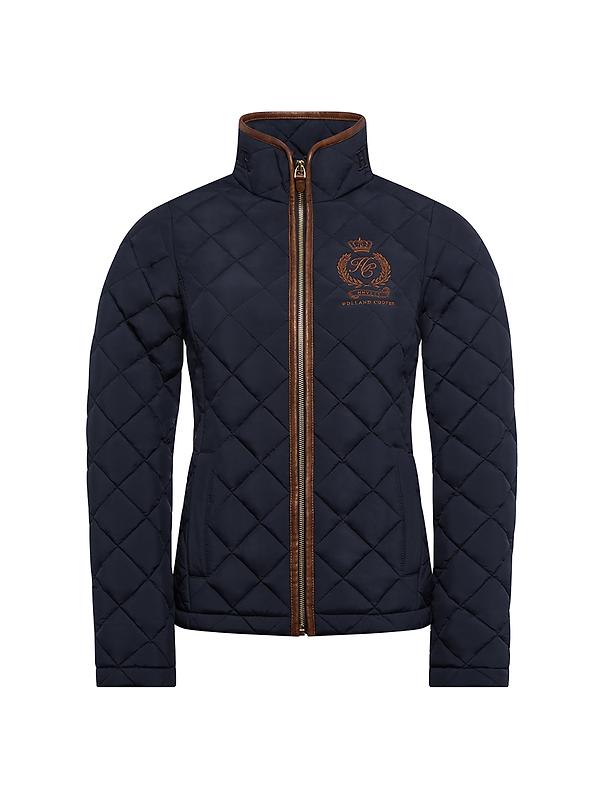 Holland Cooper Women's Lightweight Country Jacket - Ink Navy Image 1