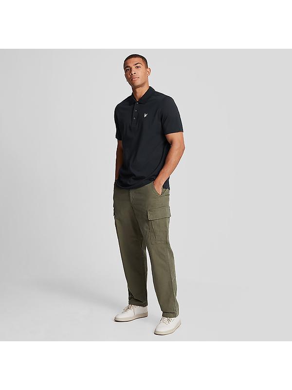 Lyle & Scott Men's Cotton Polo Shirt - Lacquer Image 3