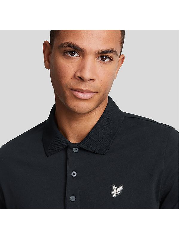 Lyle & Scott Men's Cotton Polo Shirt - Lacquer Image 5