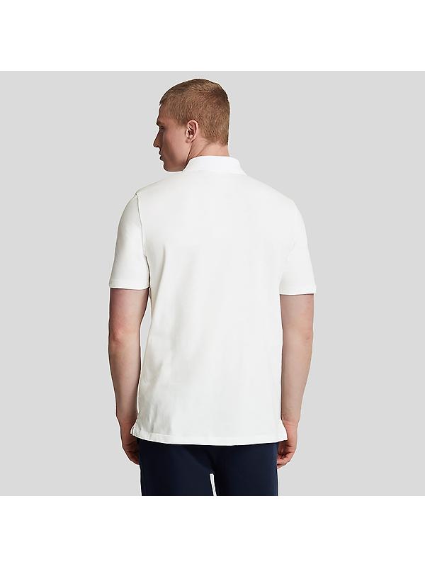 Lyle & Scott Men's Cotton Polo Shirt - White Image 4