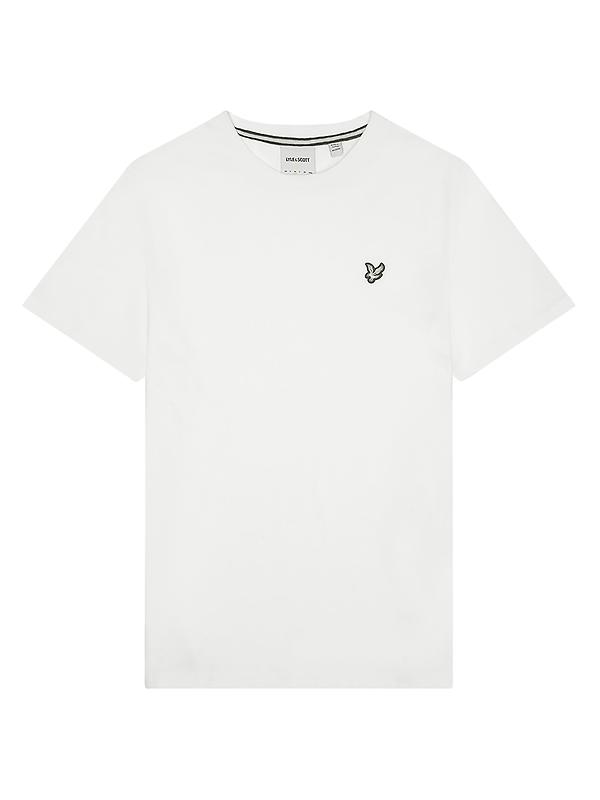 Lyle & Scott Men's Premium Cotton Crewneck T-Shirt - White Product Image