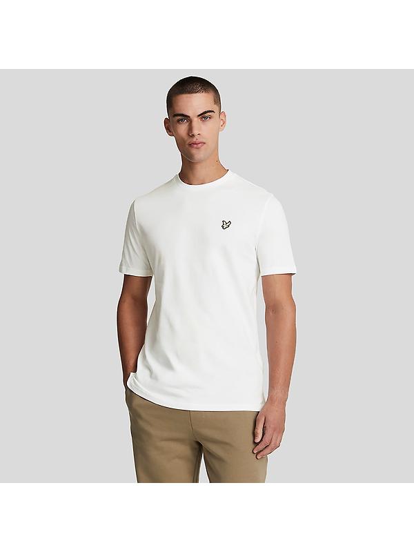 Lyle & Scott Men's Premium Cotton Crewneck T-Shirt - White Image 2