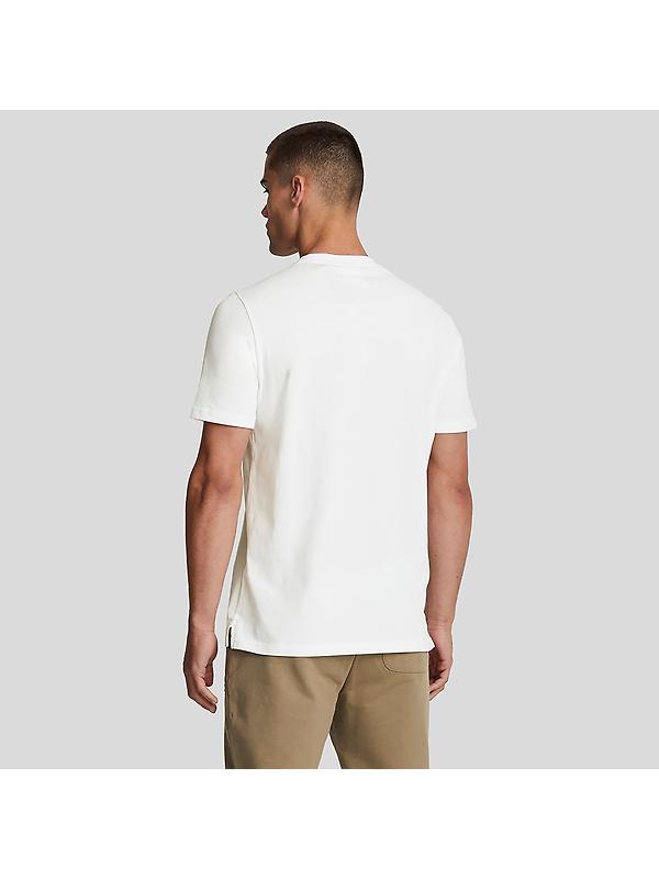 Lyle & Scott Men's Premium Cotton Crewneck T-Shirt - White Image 4