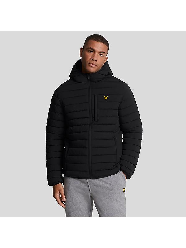 Lyle & Scott Men's Sports Stretch Lightweight Quilted Jacket - Jet Black Image 2