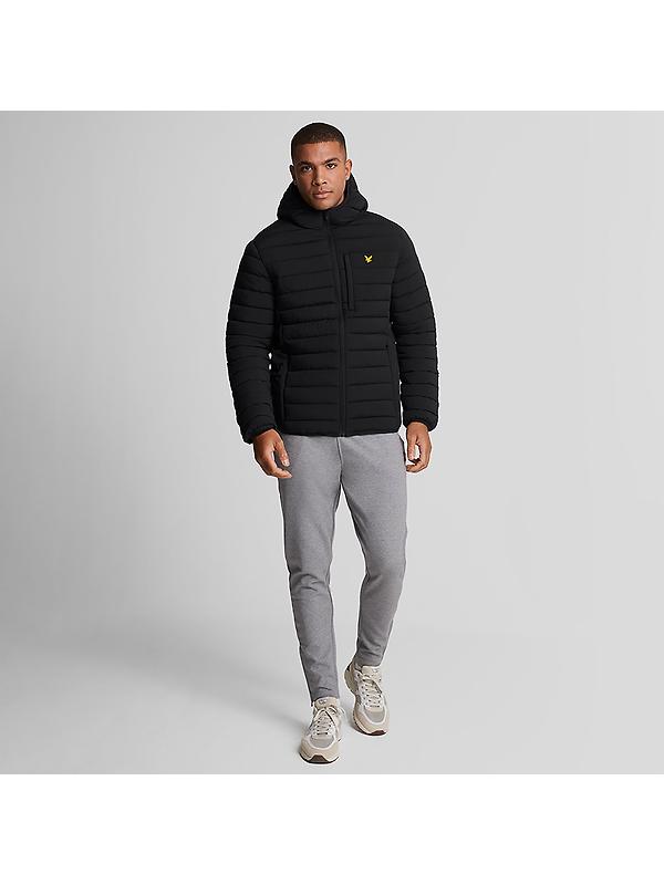 Lyle & Scott Men's Sports Stretch Lightweight Quilted Jacket - Jet Black Image 3