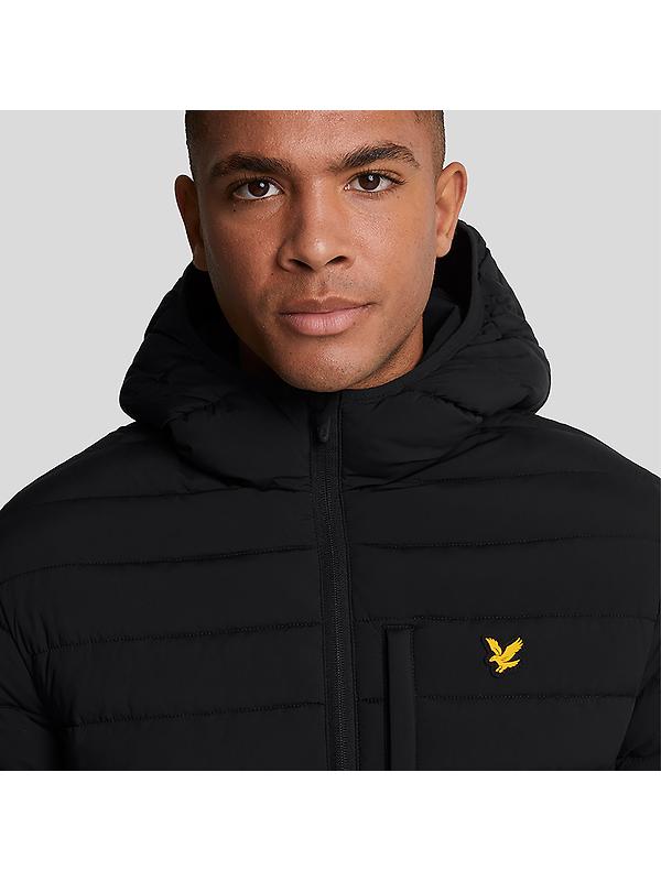 Lyle & Scott Men's Sports Stretch Lightweight Quilted Jacket - Jet Black Image 5