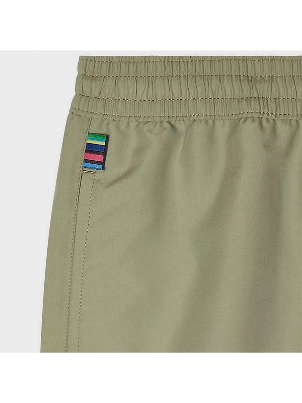 Paul Smith Men's Zebra Logo Swim Shorts - Washed Khaki Image 3