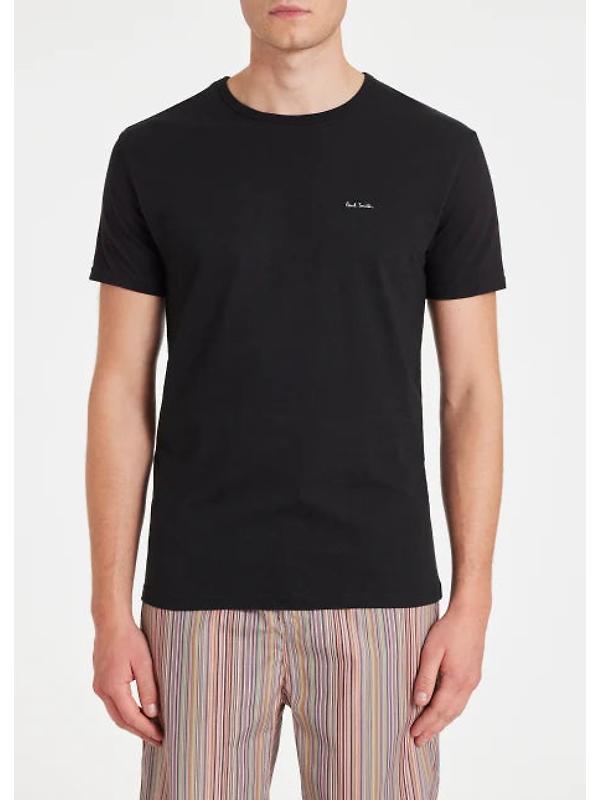 Paul Smith Men's Organic Cotton Logo 5 Pack Lounge T-Shirts - Mixed Image 2