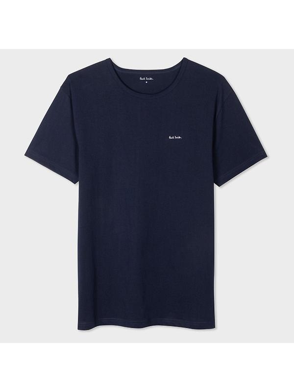 Paul Smith Men's Organic Cotton Logo 5 Pack Lounge T-Shirts - Mixed Image 8