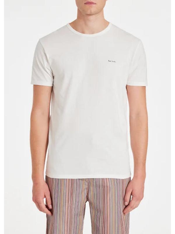 Paul Smith Men's Organic Cotton Logo 5 Pack Lounge T-Shirts - Mixed Image 4