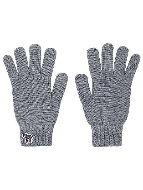 Paul Smith Men's Zebra Gloves - Slate Product Image