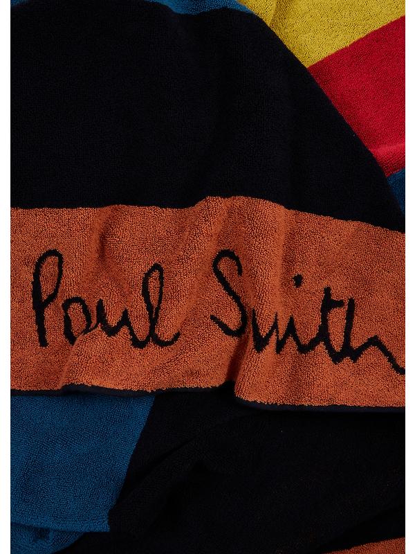Paul Smith Men's Artist Stripe Cotton Towel - Multicolour Image 3