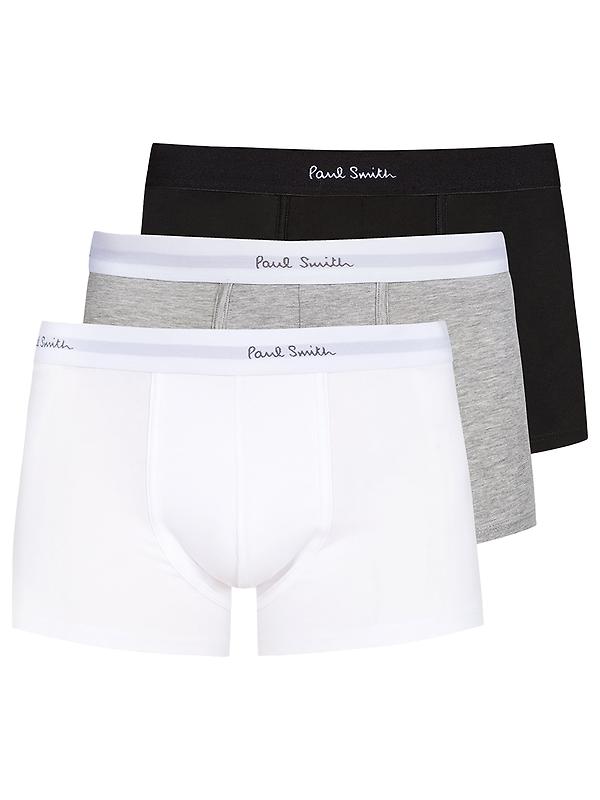 Paul Smith Men's 3 Pack Plain Mix Trunks - Multicolour Image 1