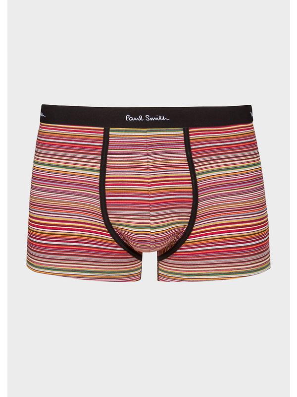 Paul Smith Men's Organic Cotton Signature Stripe 3 Pack Boxer Briefs - Multi Image 3