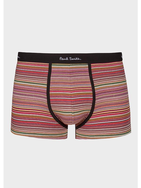 Paul Smith Men's Organic Cotton 5 Pack Boxer Briefs - Signature Stripe Image 12