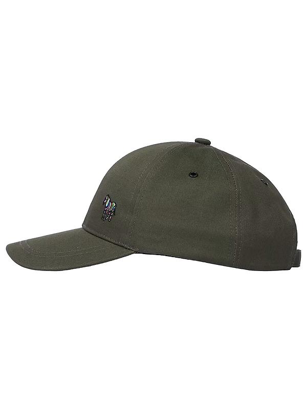 Paul Smith Men's Zebra Baseball Cap - Dark Taupe Image 1